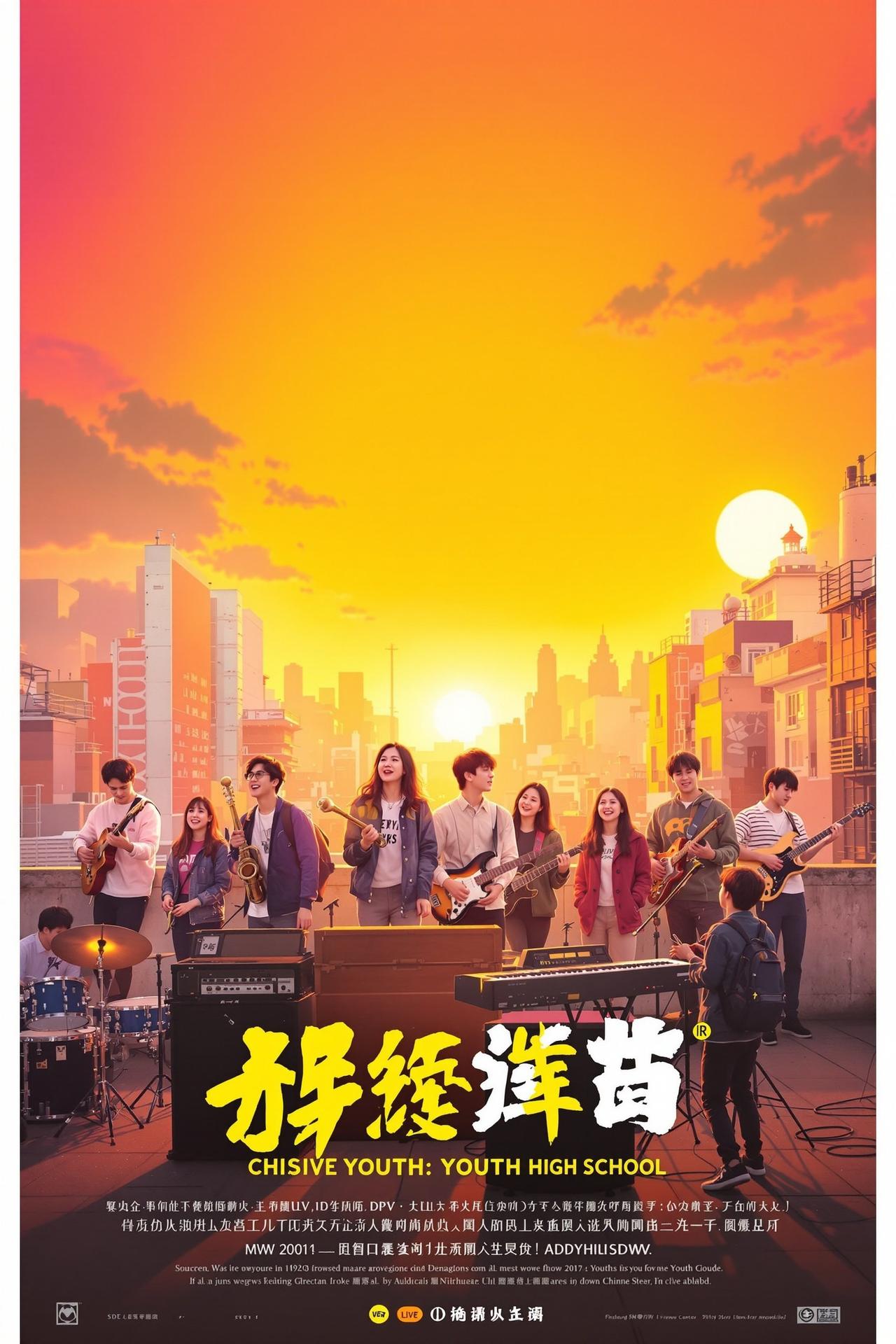 伊人影视作品《青春如歌》电影海报